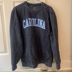 press box ribbed north carolina crewneck !